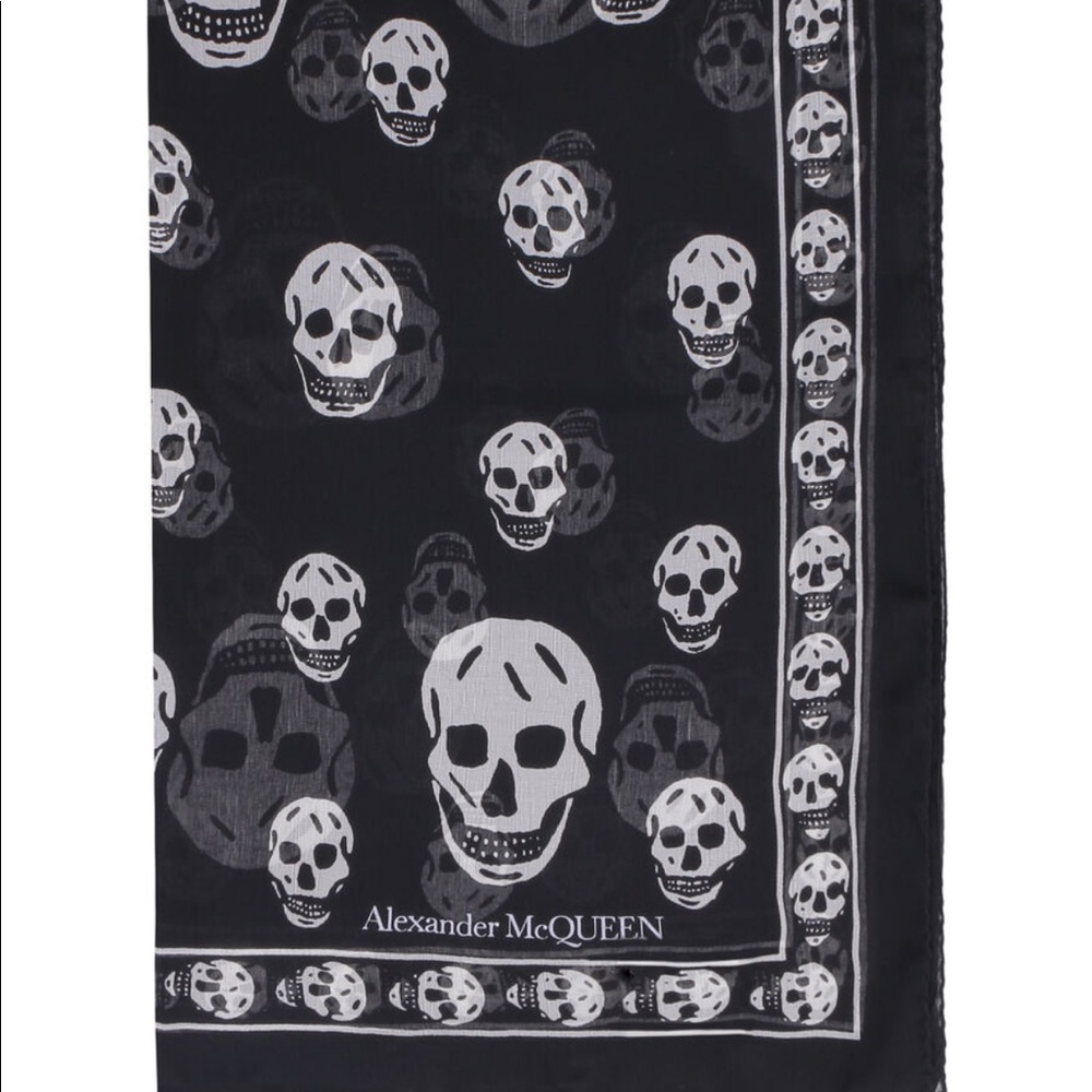 Silk Alexander McQueen scarf